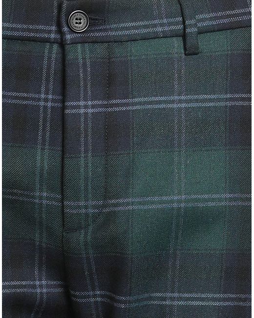 Department 5 Blue Pants Polyester, Polyamide, Viscose, Wool, Elastane for men