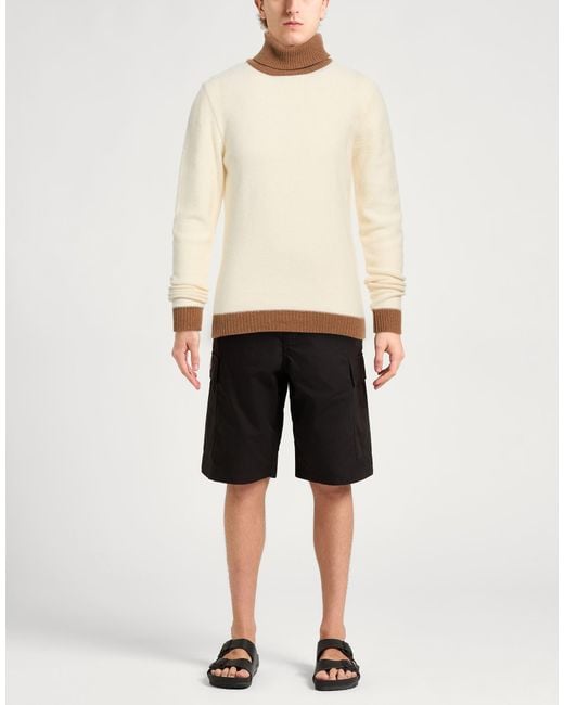 L.b.m. 1911 White Turtleneck Virgin Wool for men