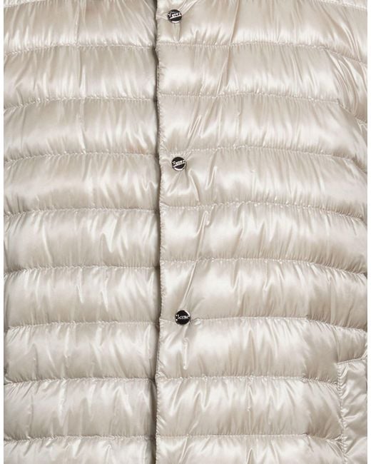 Herno Gray Puffer Polyamide for men