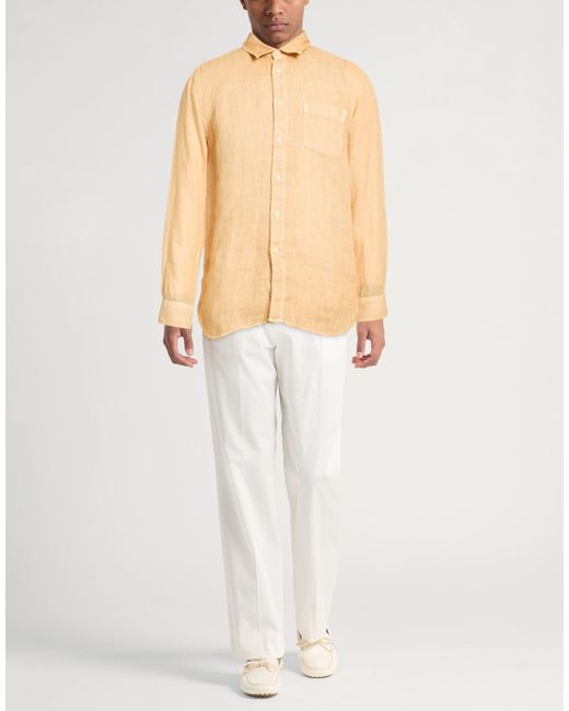 120% Lino Natural Shirt for men