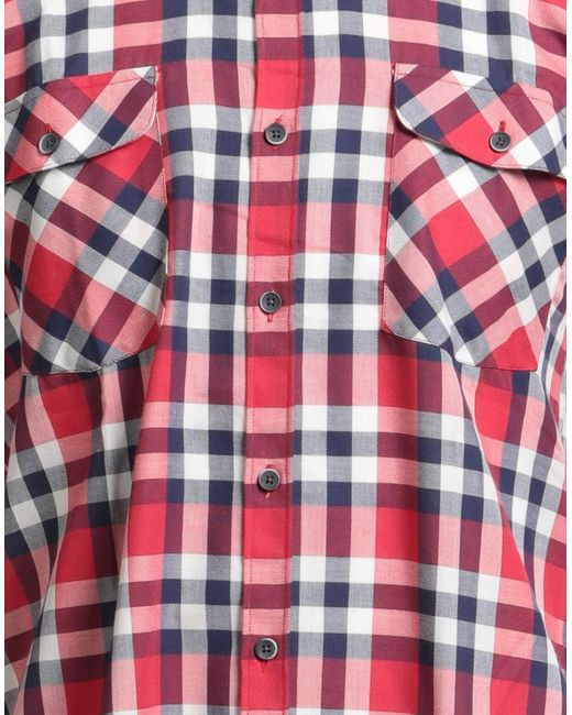Barbour Red Shirt for men