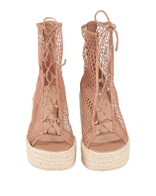 Gianvito Rossi Pink Espadrilles
