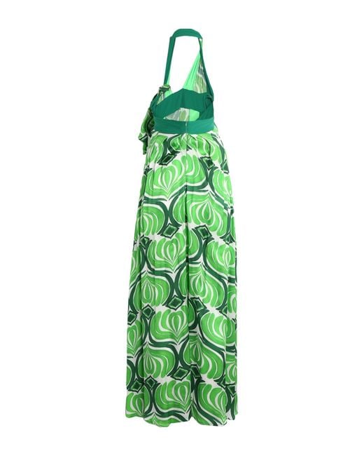 Hanita Green Maxi-Kleid