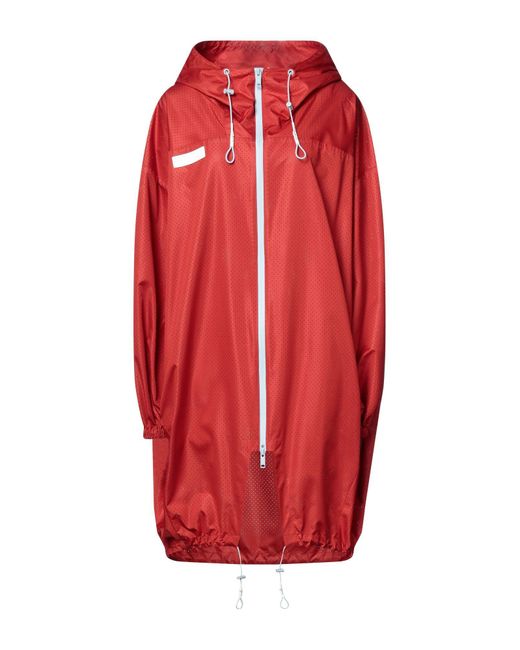Givenchy Red Overcoat & Trench Coat
