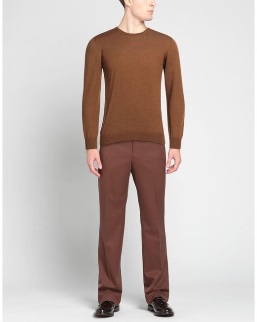 Pullover Gran Sasso de hombre de color Brown