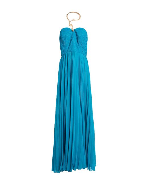 Tassos Mitropoulos Blue Maxi-Kleid