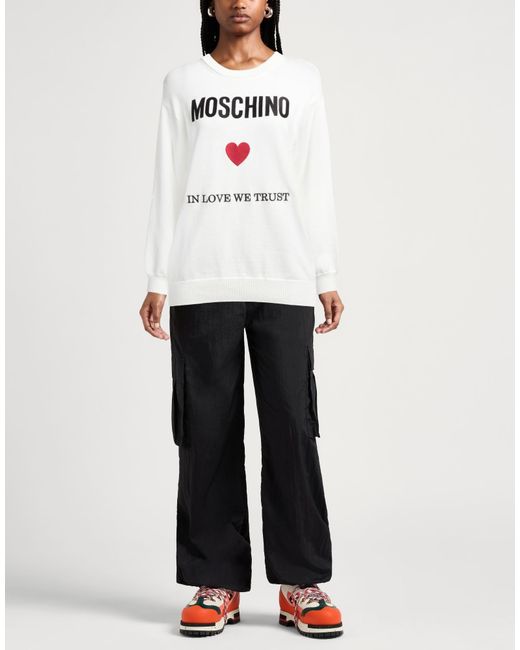 Pullover Moschino de color White