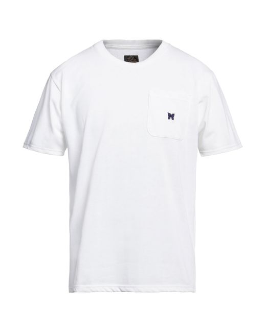 Camiseta Needles de hombre de color White