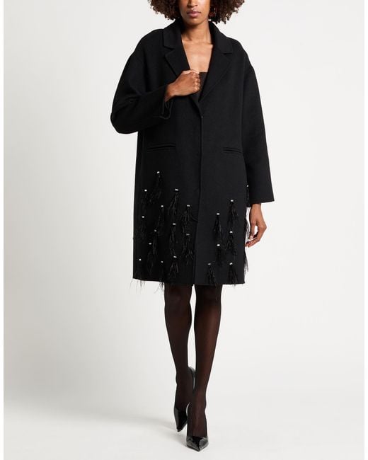 Manila Grace Black Coat
