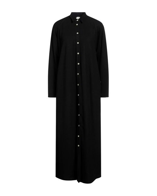 Alysi Black Midi Dress