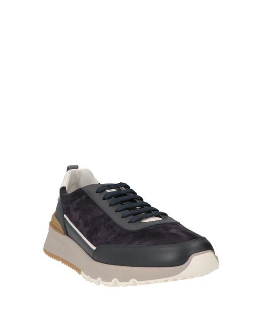 Brunello Cucinelli Blue Sneakers for men