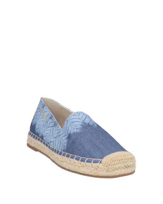 Emporio Armani Blue Espadrilles