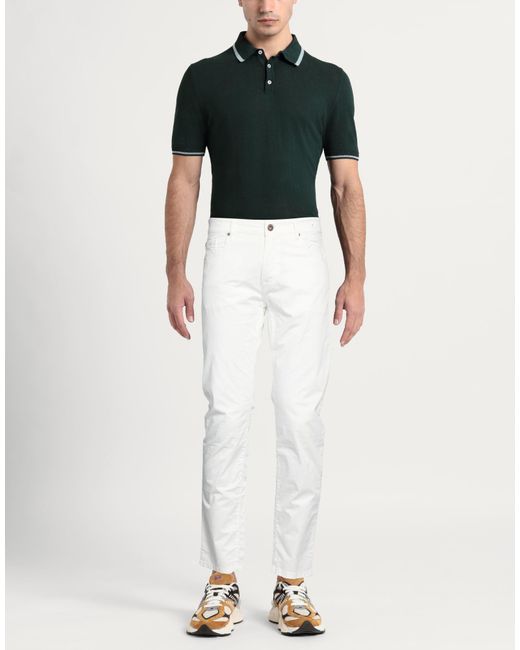 Teleria Zed White Trouser for men