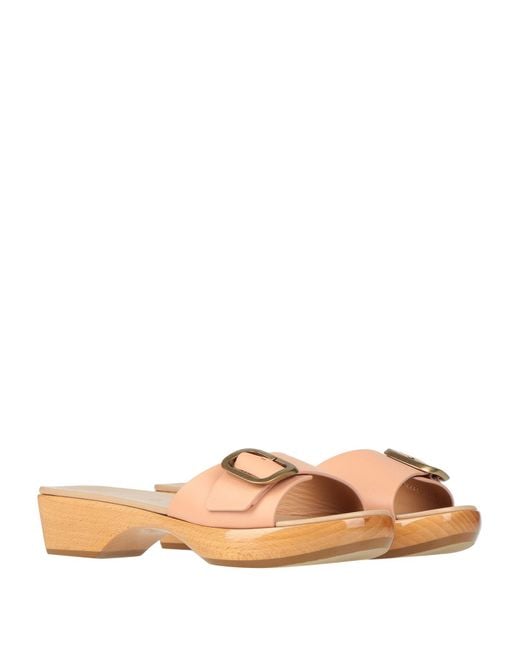 Tod's Natural Mules & Clogs