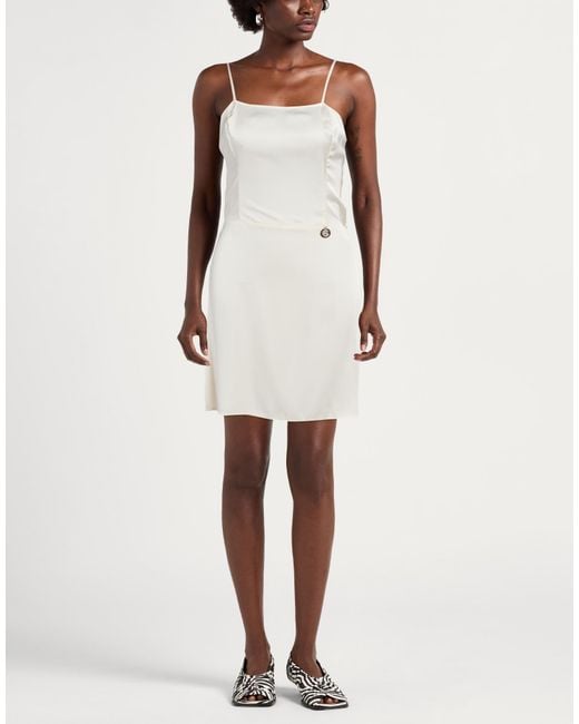 Gaelle Paris White Mini Dress