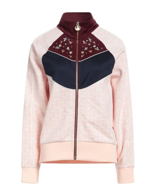 Lanvin Red Burgundy Sweatshirt Viscose, Polyester, Polyacrylic, Elastane, Cotton