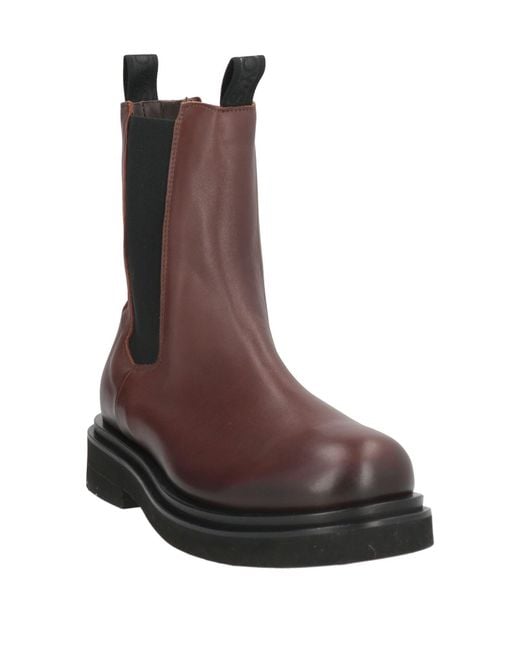 Seboy's Brown Ankle Boots Leather