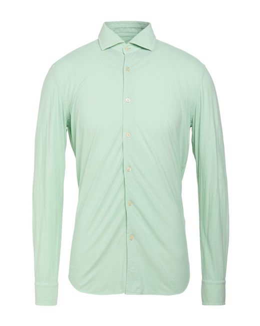 Guglielminotti Green Shirts for men
