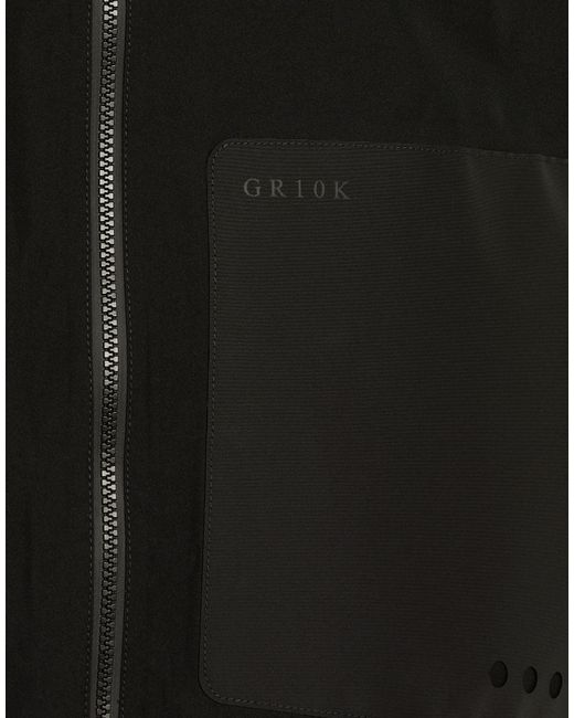 GR10K Black Vest Polyester, Polyurethane, Polyamide for men