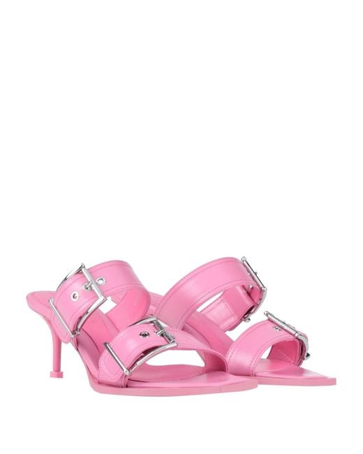 McQueen Pink Sandals