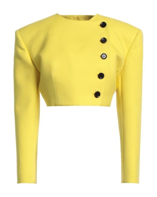 Dolce & Gabbana Yellow Blazer