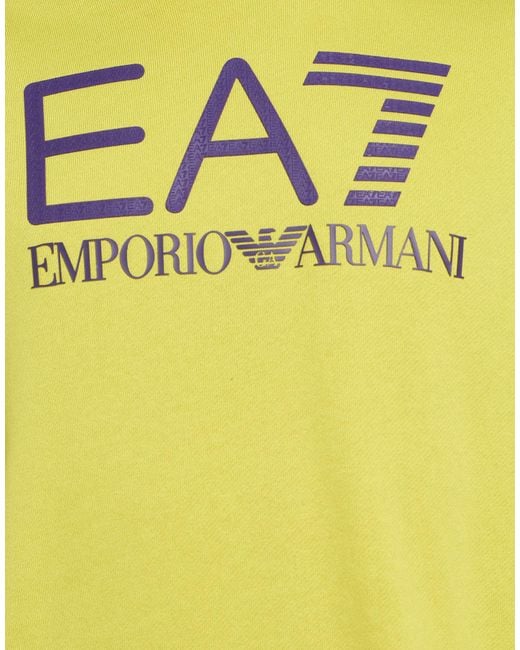 EA7 Yellow Sweatshirt for men