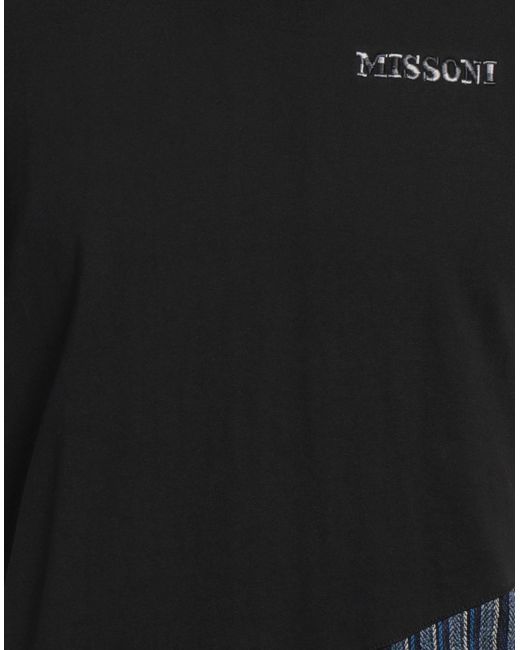 M Missoni Black T-shirt for men
