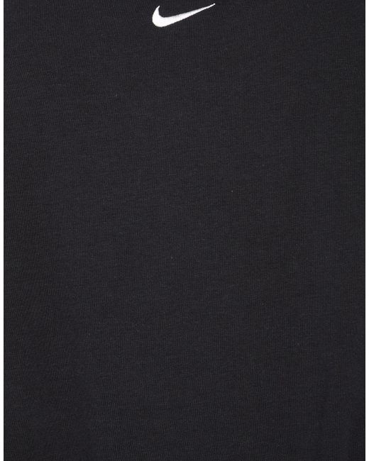 Nike Black Bodysuit Modal, Cotton, Elastane