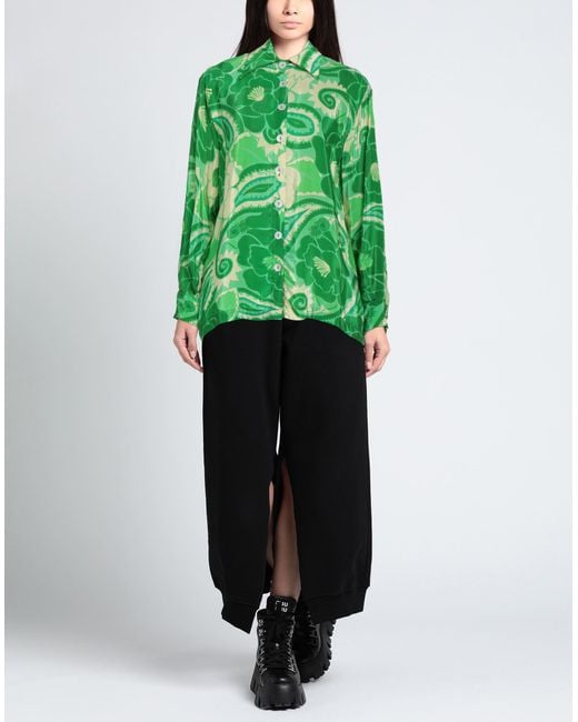 Farm Rio Green Shirt