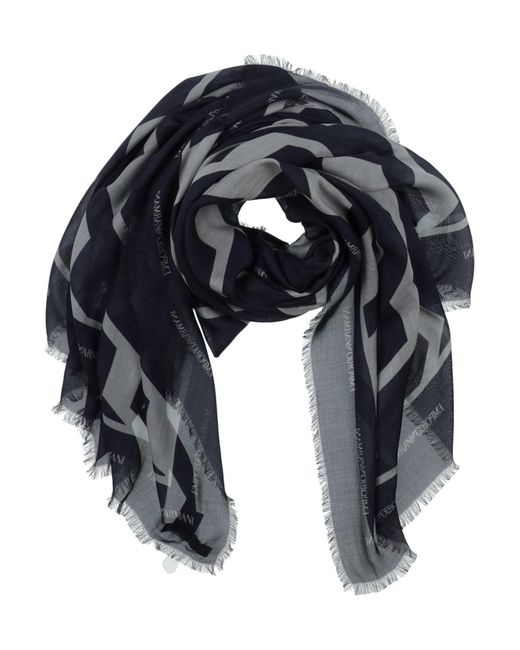 Emporio Armani Scarf in Grey Lyst UK