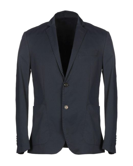 AT.P.CO Blue Suit Jacket for men