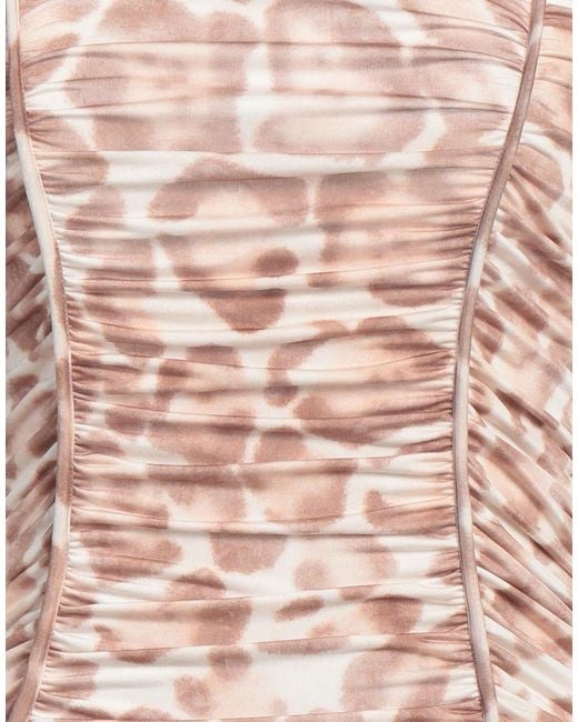 SIMONA CORSELLINI Pink Top Polyester, Elastane