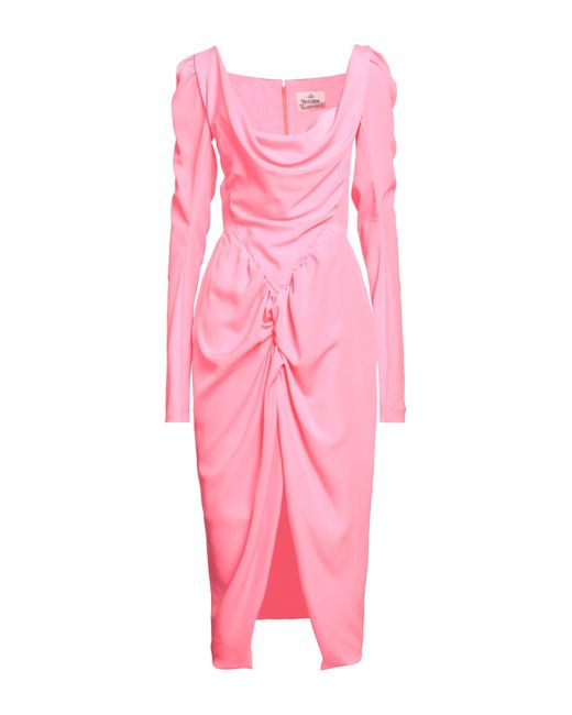 Vivienne Westwood Pink Midi Dress