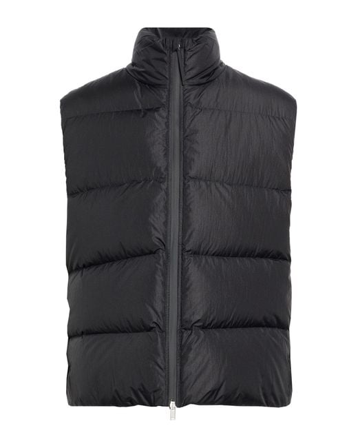 Jil Sander Black Vest Polyamide for men