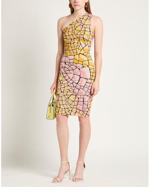 Emilio Pucci Metallic Midi-Kleid