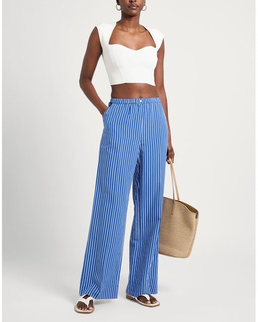 Liviana Conti Blue Trouser