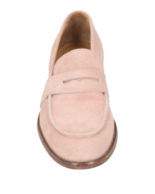 Moma Pink Loafers Leather