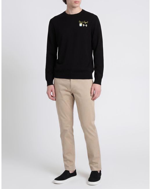 Mc2 Saint Barth Black Sweaters for men