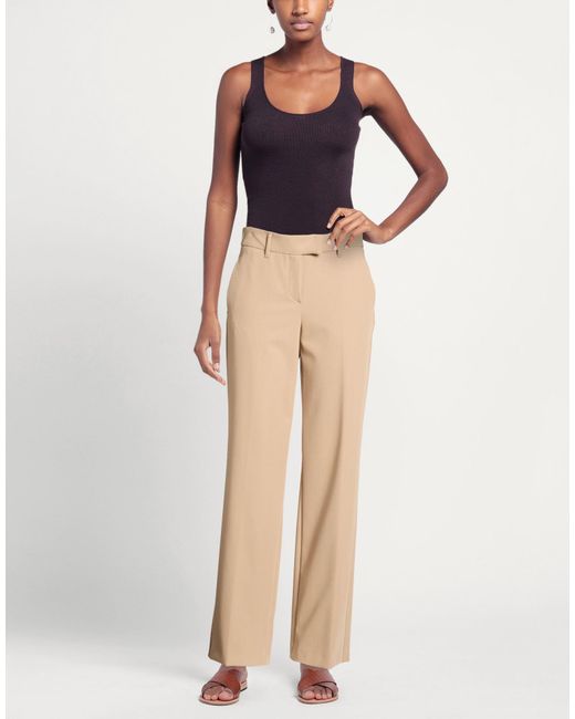 Gardeur Natural Sand Pants Polyester, Viscose, Elastane