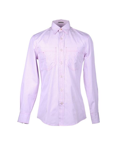 Paul Smith Purple Shirt for men