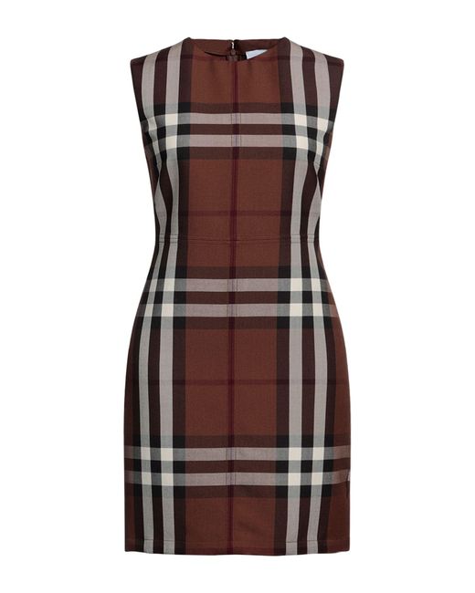 Burberry Brown Mini Dress