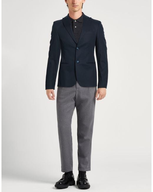 Daniele Alessandrini Blue Blazers for men