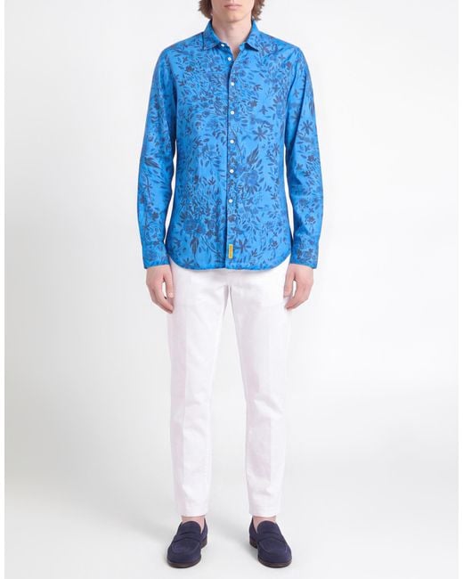 Camicia di B.D. Baggies in Blue da Uomo