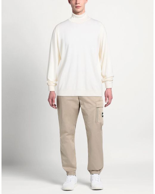 John Smedley White Turtleneck for men