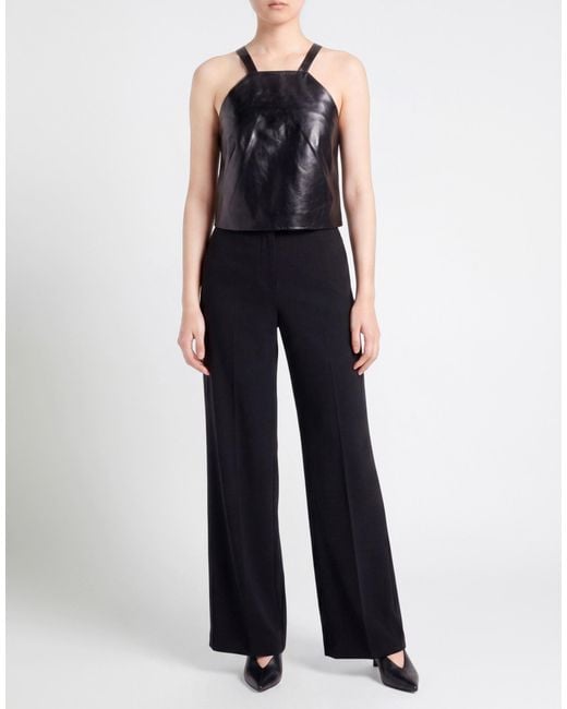 Marella Black Top Lambskin