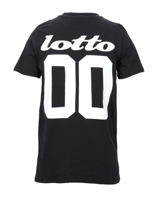 Numero 00 for Lotto Black T-shirt for men