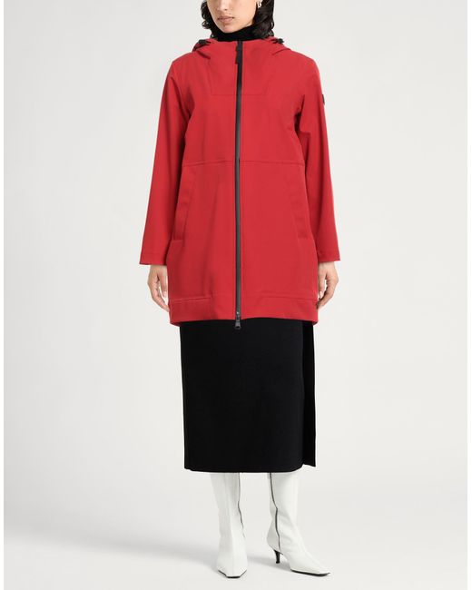 Peuterey Red Overcoat & Trench Coat