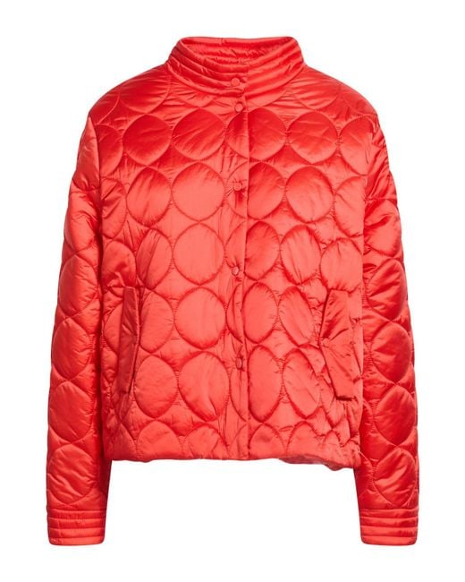 Diana Gallesi Red Puffer Polyamide