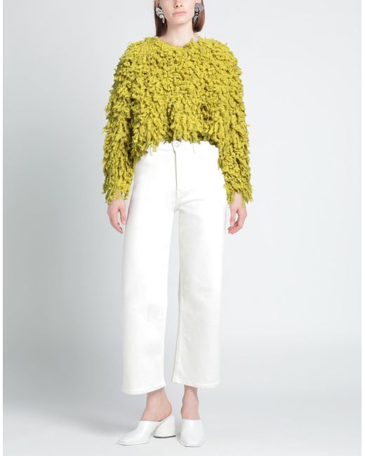 MSGM Yellow Pullover