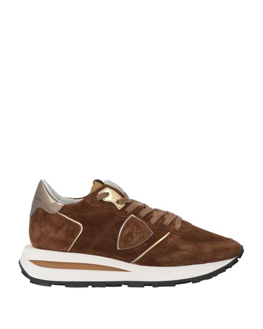 Philippe Model Brown Trainers